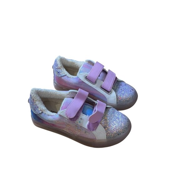 Steve Madden Toddler Girls Trezume Strap Sneakers Girls Size 10 Lilac Multi NIB! - Picture 3 of 9